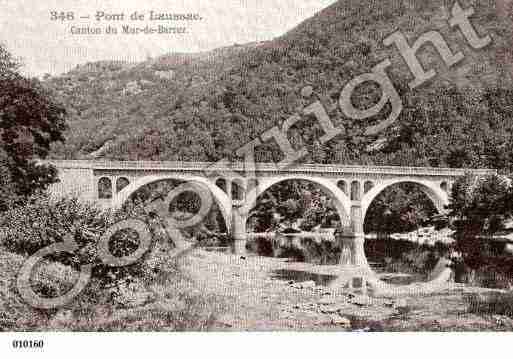 Ville de LAUSSAC, carte postale ancienne