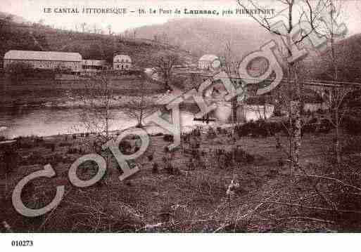 Ville de LAUSSAC, carte postale ancienne