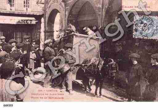 Ville de LIMOUX, carte postale ancienne