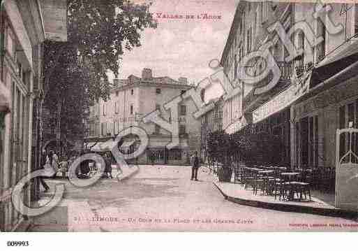 Ville de LIMOUX, carte postale ancienne