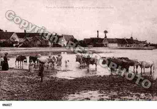 Ville de LINGE, carte postale ancienne