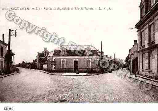 Ville de LONGUEJUMELLES, carte postale ancienne