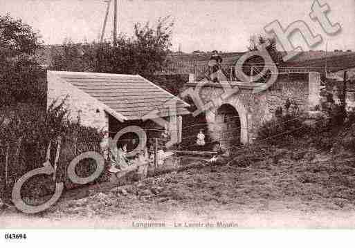 Ville de LONGUESSE, carte postale ancienne