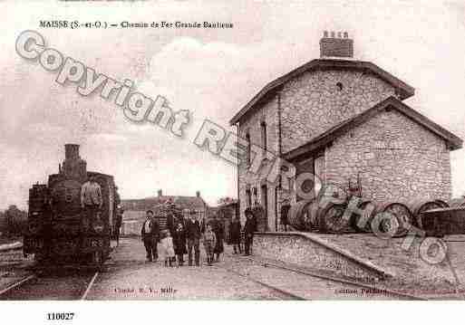 Ville de MAISSE, carte postale ancienne