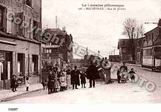 Ville de MALZEVILLE, carte postale ancienne