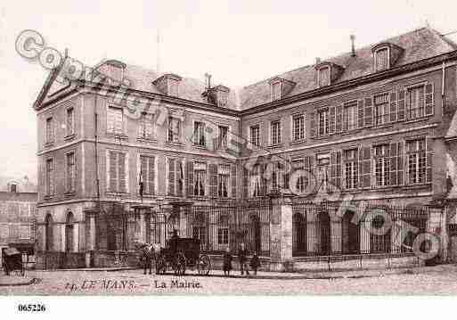 Ville de MANS(LE), carte postale ancienne