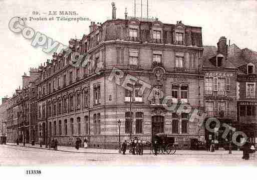 Ville de MANS(LE), carte postale ancienne