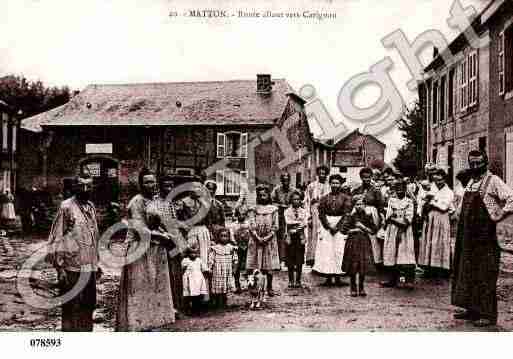Ville de MATTONETCLEMENCY, carte postale ancienne Ville de MATTONETCLEMENCY, carte postale ancienne