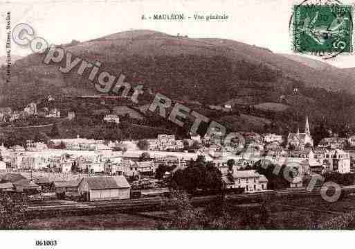 Ville de MAULEONLICHARRE, carte postale ancienne