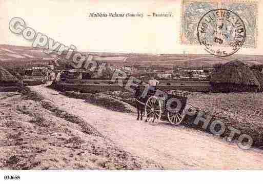 Ville de MOLLIENSDREUIL, carte postale ancienne