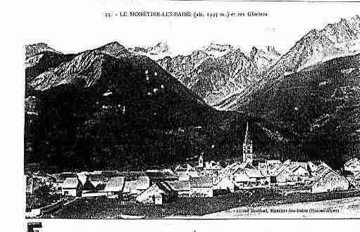 Ville de MONETIERLESBAINS(LE), carte postale ancienne Ville de MONETIERLESBAINS(LE), carte postale ancienne