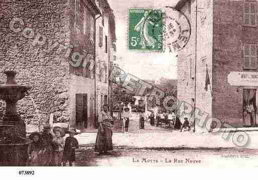 Ville de MOTTE(LA), carte postale ancienne Ville de MOTTE(LA), carte postale ancienne