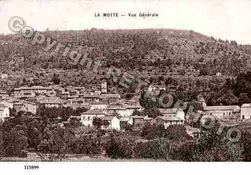 Ville de MOTTE(LA), carte postale ancienne