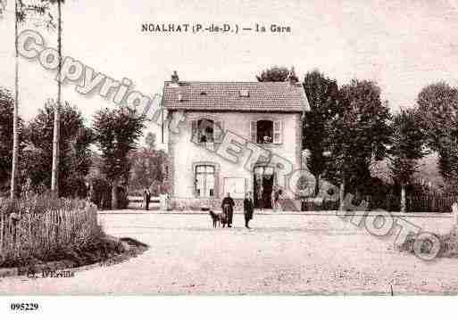 Ville de NOALHAT, carte postale ancienne