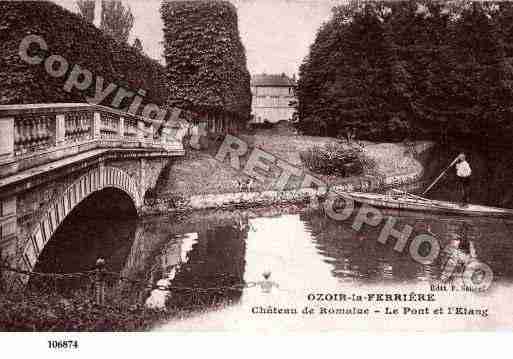 Ville de OZOIRLAFERRIERE, carte postale ancienne