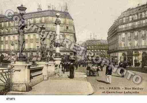 Ville de PARIS9, carte postale ancienne