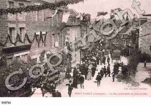 Ville de PONTFARCY, carte postale ancienne