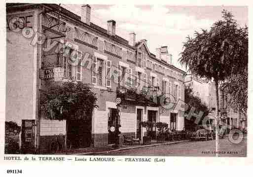 Ville de PRAYSSAC, carte postale ancienne