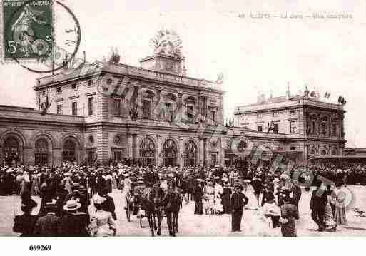 Ville de REIMS, carte postale ancienne