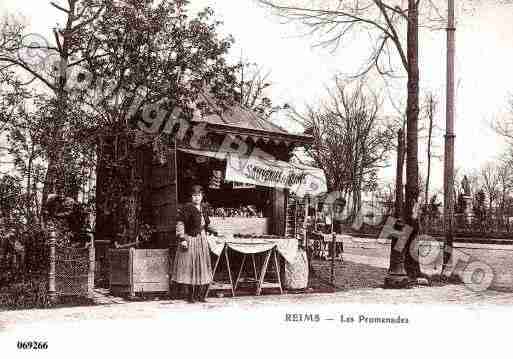 Ville de REIMS, carte postale ancienne