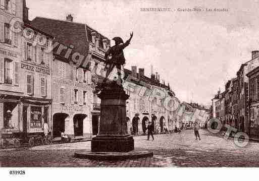 Ville de REMIREMONT, carte postale ancienne