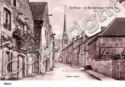 Ville de RICEYS(LES), carte postale ancienne