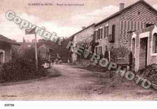 Ville de SAINTDENISDESMURS, carte postale ancienne