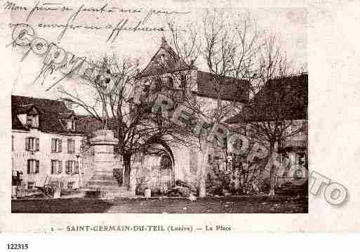 Ville de SAINTGERMAINDUTEIL, carte postale ancienne Ville de SAINTGERMAINDUTEIL, carte postale ancienne