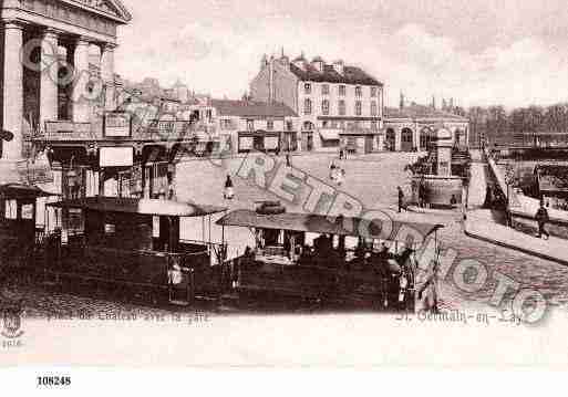 Ville de SAINTGERMAINENLAYE, carte postale ancienne