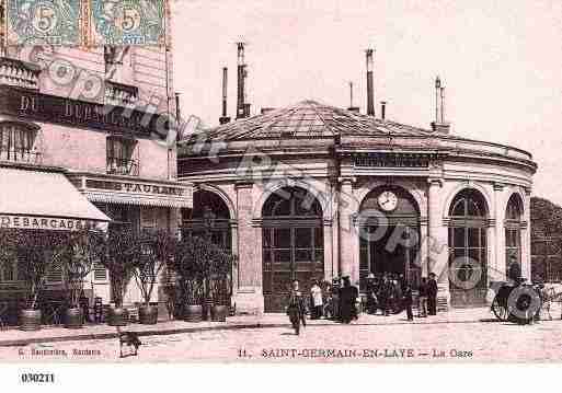 Ville de SAINTGERMAINENLAYE, carte postale ancienne