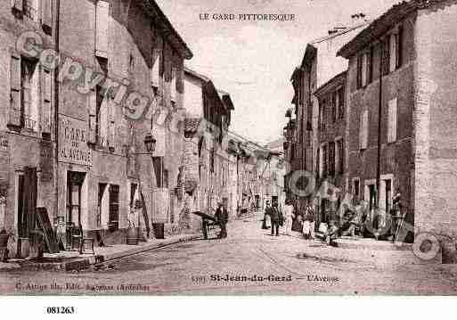 Ville de SAINTJEANDUGARD, carte postale ancienne