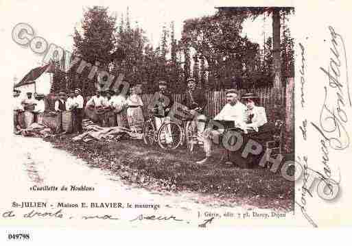 Ville de SAINTJULIEN, carte postale ancienne