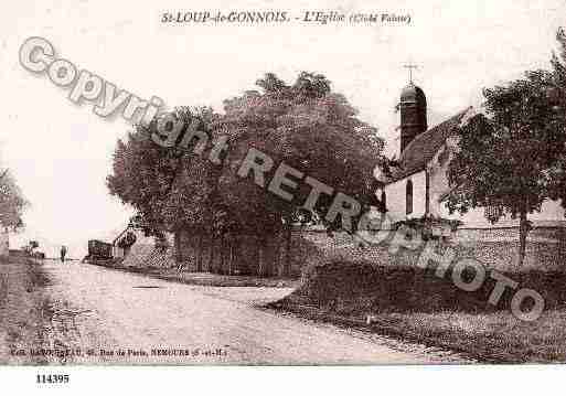 Ville de SAINTLOUPDEGONNOIS, carte postale ancienne