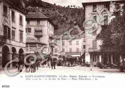 Ville de SAINTMARTINVESUBIE, carte postale ancienne