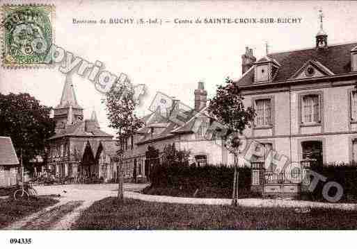 Ville de SAINTECROIXSURBUCHY, carte postale ancienne