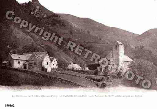 Ville de SAINTEENGRACE, carte postale ancienne