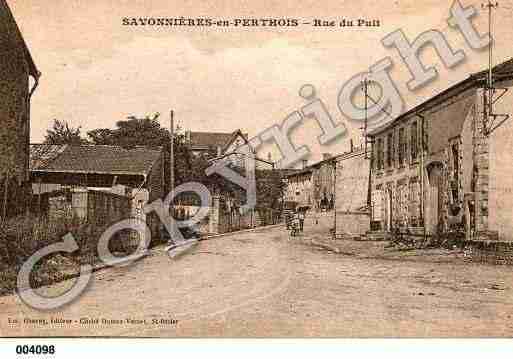 Ville de SAVONNIERESENPERTHOIS, carte postale ancienne