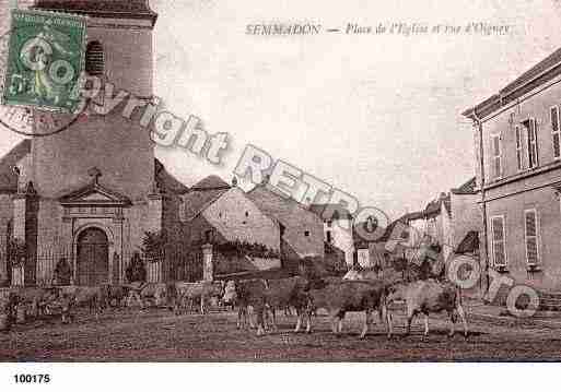 Ville de SEMMADON, carte postale ancienne