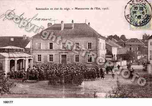 Ville de SEMMADON, carte postale ancienne