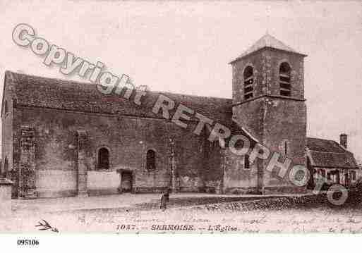 Ville de SERMOISESURLOIRE, carte postale ancienne