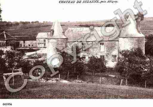 Ville de SUZANNE, carte postale ancienne