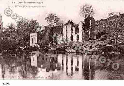 Ville de TABLIER(LE), carte postale ancienne