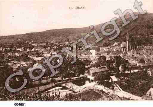 Ville de THANN, carte postale ancienne