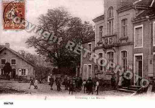 Ville de TORCENAY, carte postale ancienne