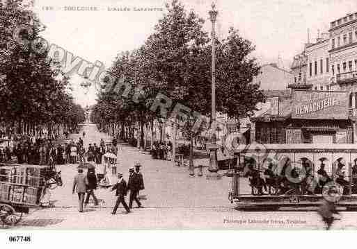 Ville de TOULOUSE, carte postale ancienne