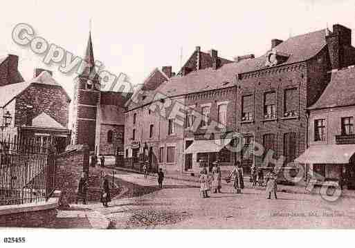 Ville de TRELON, carte postale ancienne