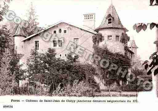 Ville de TULLINS, carte postale ancienne