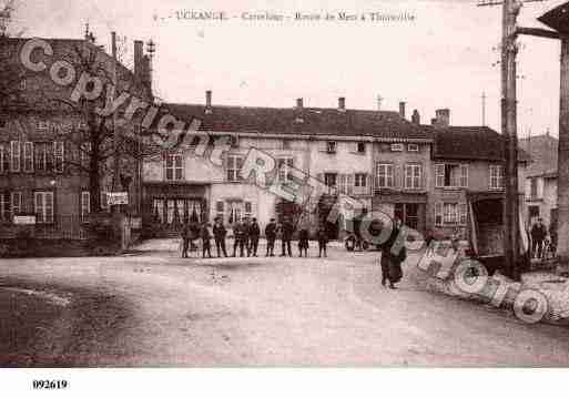 Ville de UCKANGE, carte postale ancienne