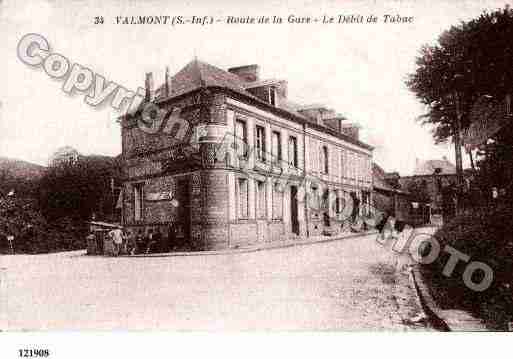 Ville de VALMONT, carte postale ancienne