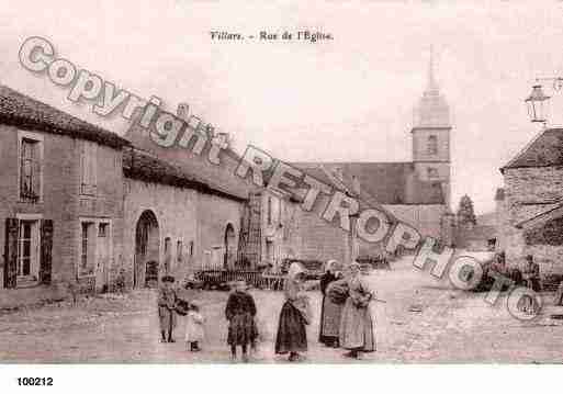 Ville de VILLARSLEPAUTEL, carte postale ancienne